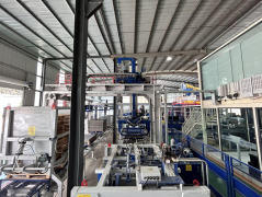 泉工股份ZN系列高端仿石PC砖生产线在西南绿色建材龙头企业成功投产