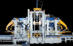 空心砖高效成型，泉工股份ZN1200-2混凝土砌块成型机实力担当